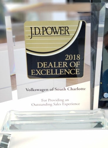 2018 JD Power Dealer of Excellence